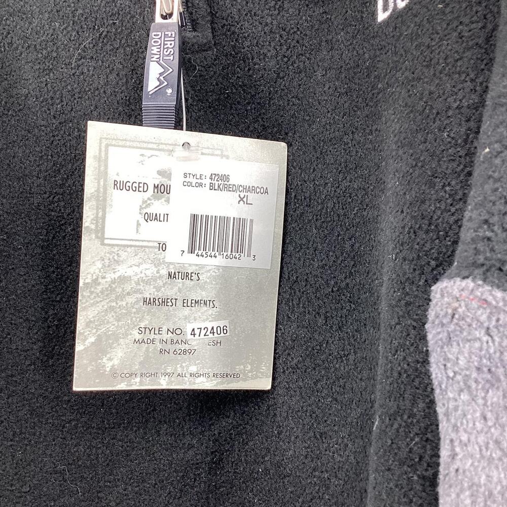 First down fleece pullover - Picture 4 of 5